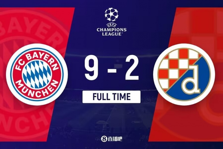 薩格勒布迪納摩主帥：犯的每個錯誤都受到了懲罰，拜仁是頂級水平